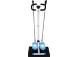 Fitness Stepper - Macchina Per Esercizi Stepper E Stair Climber - Con Maniglie - Regolabile In Altezza - Senza Bande Di Resistenza - Per L'allenamento Cardio - Nero