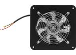 Ventilatore Assiale Industriale Da Parete - FD-150 - 150 Mm - 40 W - 2600 Giri/Min - 220 V 50 Hz - Montaggio A Parete - Motore In Rame Avvolto - Nero