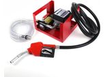 Pompa Diesel - Pompa Per Il Trasferimento Del Carburante - Autoadescante - Misuratore Di Portata E Ugello - 45 L/Min - 12 V Dc - Prevalenza 7 M - IP55 - Rosso