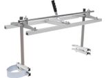 Segheria A Catena - Barra Di Guida Portatile - Larghezza Di Taglio 91 Cm - Per Tavole E Tronchi - Lavorazione Del Legno - Argento