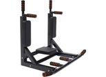 Barra Per Pull Up Barra Per Pull Up - Montaggio A Parete - Multi Grip - Stazione Per Dip - Allenamento Della Forza - Braccia - Nero