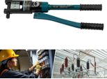 Pinza Manuale Idraulica Per Capicorda - YQK-300 - 120 Kn - 11 Matrici 16-300 Mm² - Crimpaggio Esagonale - Per Rame - Verde
