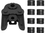 Ganasce Per Tubi - Set Th 16/20/26/32 Mm - Acciaio Inossidabile - Temprato - Per Tubi Pex E Tubi Compositi In Alluminio - Ganasce Di Ricambio - Nero