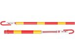 Barra Di Traino Per Auto, Suv E Minivan - 2 Pezzi - 5 T - Vernice Elettrostatica - 101 X 12 X 12 Cm - Rosso