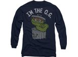Sesame Street - Maglietta "I'm The O.G"" Per Uomo/Donna Unisex, Manica Lunga TV29055 (Xxl) (Navy)"