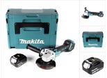 Makita Dga 511 F1J Smerigliatrice Angolare A Batteria 18V 125 Mm In Valigetta Makpac + 1X Batteria 3,0 Ah - Senza Caricatore