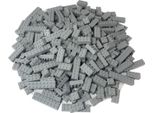 Mattoncini Lego® Grigio Chiaro Nuovo! Quantità 100X - Ogni Mix Assemblato Singolarmente