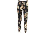 Cavalli Class Leggings Skullflower Contrast Design : Taglia - S Taglia: S