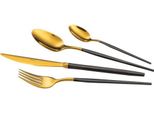 Set Posate 24 Pezzi Oro/Nero Amefa 1114Duaf11C40