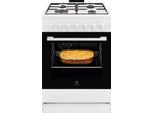 Cucina A Gas Da 57 Litri Con 4 Fuochi, Bianca Electrolux Lkk620010W