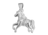 KettenanhäNger Adelia´S "Eleganter Tiermotiv AnhäNger Aus 925 Sterling Silber", Silber, SchmuckanhäNger, Damen, Silber 925 (Sterlingsilber), KettenanhäNger