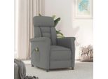 Vidaxl Sedia Da Massaggio Grigio Scuro 70,5 X 96,5 X 95 Cm Poliestere