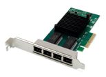 Digitus 4-Port Gigabit Ethernet Netzwerkkarte, RJ45, PCI Express, Intel I350