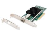 Digitus Single Port 10 Gigabit Ethernet Netzwerkkarte, SFP, PCI Express, Intel Chipsatz