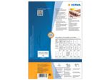 Herma Wetterfeste Etiketten 10773 Weiß 105,0 X 148,0 Mm