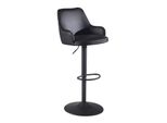 Wohnling Barhocker WL7.009 Kunstleder Schwarz