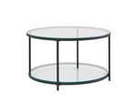Wohnling WL6.610 Couchtisch Schwarz 80 Cm X 80 Cm X 45 Cm