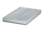 Aixcase GehäUse Silber USB2.0 2.5" 6.4Cm Sata Hdd Alu"