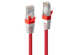 Lindy Premium - Cavo Patch - RJ-45 (M) - RJ-45 (M) - 7,5 M - Sftp - Cat 6A - Senza Alogeni - Rosso (45389)