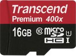 Transcend Microsdhc 16GB Classe 10 UHS-I 400X