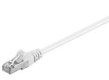 Goobay 95553 Cavo Patch Cat 5E, Sf/Utp, Bianco, 1,5 M - Miscela Di Rame Cca