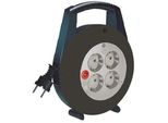Brennenstuhl Vario Line Nero, Grigio 4 Prese Ca 5 M