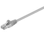 Goobay 50127 Cavo Patch Cat 5E, F/Utp, Grigio, 1 M - Miscela Di Rame Cca