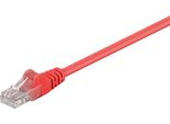 Goobay 68349 Cavo Patch Cat 5E, U/Utp, Rosso, 10 M - Miscela Di Rame Cca