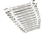 Set Di Chiavi Aperte Mcdrill, 12 Pezzi In Acciaio Al Cromo Vanadio, 6-32 Mm