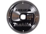 Lama Per Sega Circolare Makita Tct In Metallo Duro Makblade Tct - 216 X 30 Mm - 100 Denti - Legno