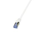 Logilink Patchkabel Mit Cat7-Rohk. Primel. S/Ftp Weiß 1,00M