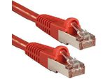 Lindy 47364 Kabel Cat6 S/Ftp Di Base, Rot, 2,00M Patchkabel