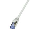 Logilink Professional CQ3052S Cavo Patch Logilink, Cat. 6A, S/Ftp, 2,0 M, Grigio