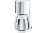 Macchina Da Caffè Melitta 1017-07 10 Tazze In Caraffa Termica 1000 Watt Bianco