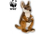 Canguro Peluche Wwf Con Bambino (19 Cm) Peluche Realistico Kangaroo Joey