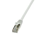 Logilink Professional CP1032S Cavo Patch Logilink, Cat. 5E, F/Utp, 1,0 M, Grigio