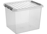 Sunware Q-Line Aufbewahrungsbox 52,0 L Transparent 50,0 X 40,0 X 38,0 Cm(H6162702)