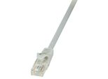 Logilink Professional CP1102U Cavo Patch Logilink, Cat. 5E, U/Utp, 15 M, Grigio