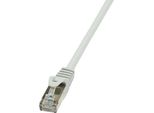 Logilink Professional CP1092S Cavo Patch Logilink, Cat. 5E, F/Utp, 10,0 M, Grigio
