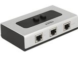 Delock 87673 RJ45 Switch Delock 2->1 + 1->2 Bidirektional