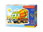 Castorland Puzzle Betoniera Maxi 12 Pezzi