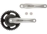 Miranda Crankkel Alfa 1 38T, Lunghezza Pedivelle 170 Mm Zilver, Alluminio, Senza Vibrazioni. Disco