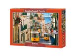 Castorland Puzzle Tram Di Lisbona, Portogallo 1000 Pezzi