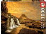 Educa Puzzle 9217971 - Cascata Di Kirkjufellsfoss - Puzzle Da 1000 Pezzi