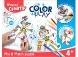 Maped 907001 Maped Creativ Color & Play Kreativset Puzzle Mix & Match