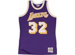Mitchell & Ness Magliette Nba Los Angeles Lakers Swingman Jersey Magic Johnson, SMJYGS18176LALPURP84EJH, Taglia: 168