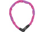 Lucchetto A Catena Abus Steel-O-Chain 5805C - Lucchetto A Combinazione In Catena D'acciaio Spessa 5 Mm - Livello Di Sicurezza Abus 4 - 75 Cm - Rosa