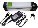 Batteria 24 V 10Ah Agli Ioni Di Litio Con Caricatore Per E-Bike, Pedelec, Bici Elettrica XH250-10J
