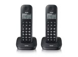 Brondi Gala Twin Telefono Dect Cordless Nero Con Identificatore Chiamata E 2 Cornette