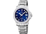 Jaguar J892/3 Executive Dame Orologio Da Donna In Acciaio Inossidabile Con Data Argento